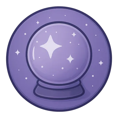 Contact button artwork from The Silver Mystic website